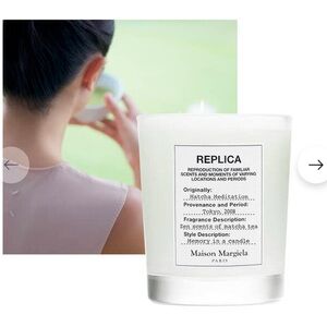 Maison Margiela Candle Matcha Meditation.